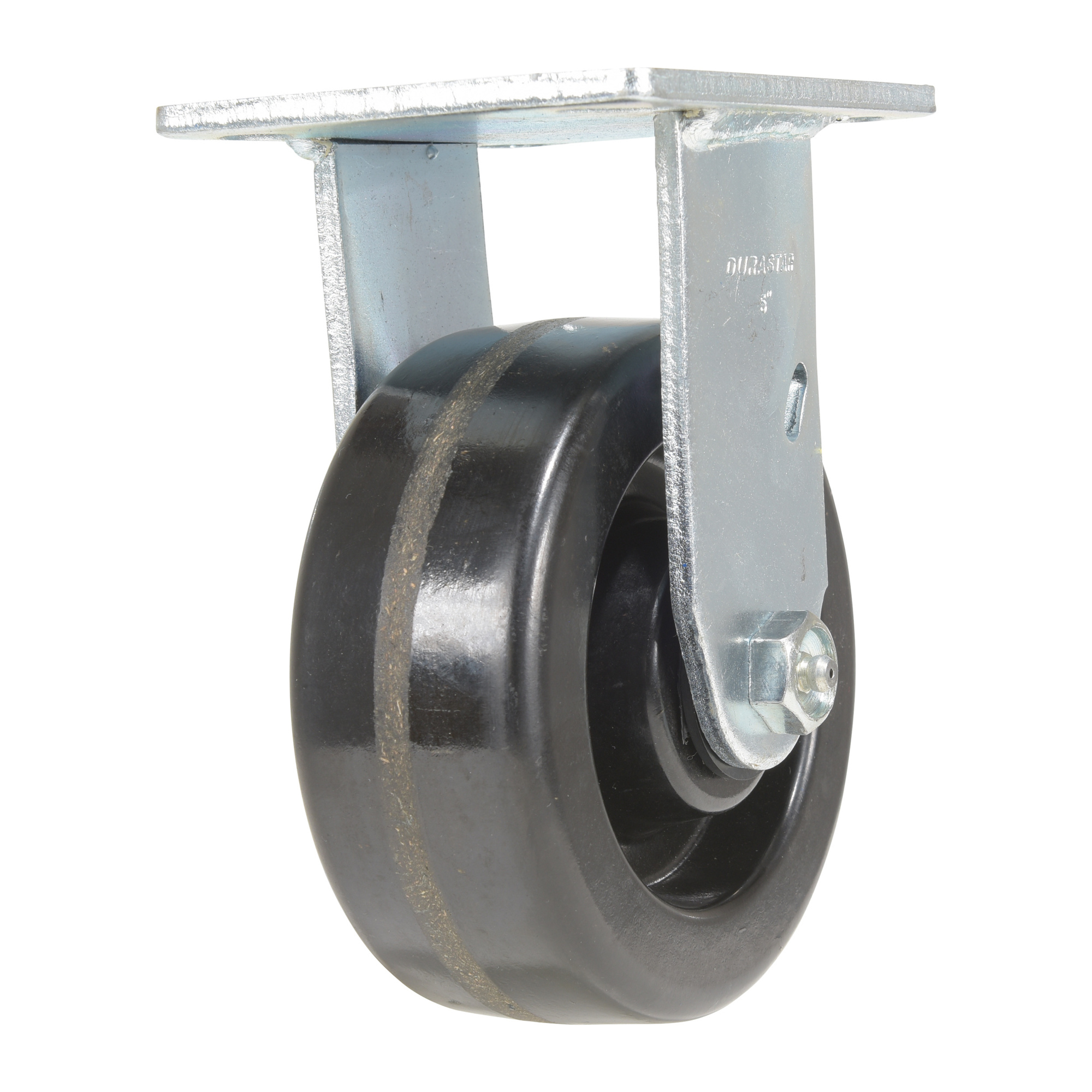 Vestil Phenolic Rigid Caster - 5in. Diameter x 2in. Width, 1000-Lb. Capacity, Black, Model# CST-VE-5X2PH-R